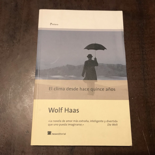 Portada del libro de El clima desde hace quince años