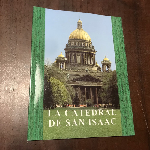 Portada del libro de La catedral de San Isaac. Guía de viaje