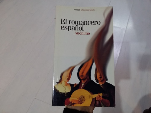 Portada del libro de El romancero español