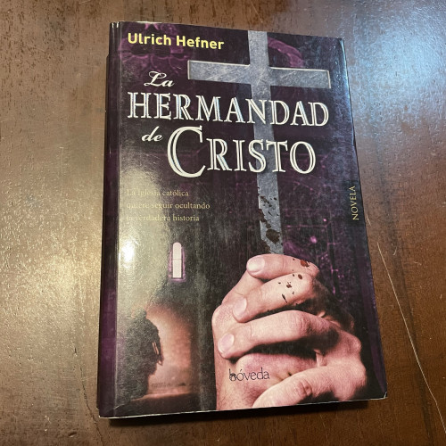 Portada del libro de La hermandad de Cristo