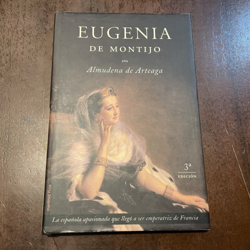 Portada del libro de Eugenia de Montijo