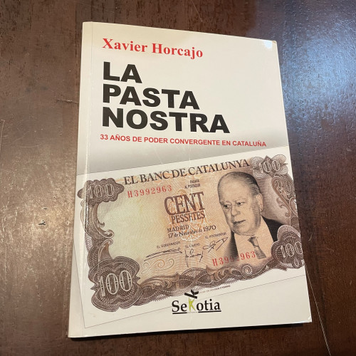Portada del libro de La pasta nostra
