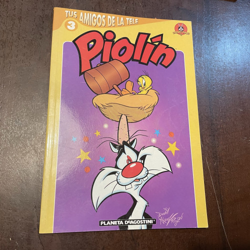 Portada del libro de Tus amigos de la tele 3. Piolín