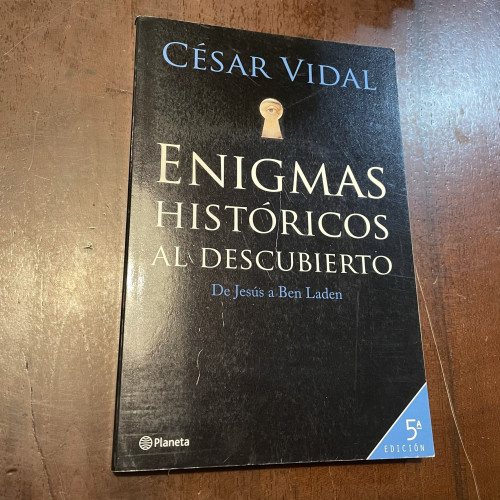 Portada del libro de Enigmas históricos al descubierto