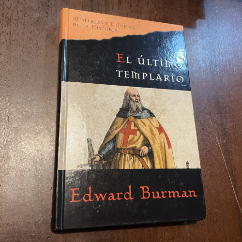 Portada del libro de El último templario