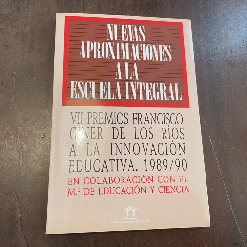 Portada del libro de Nuevas aproximaciones a la escuela integral