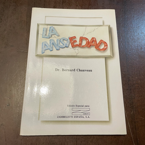 Portada del libro de La ansiedad