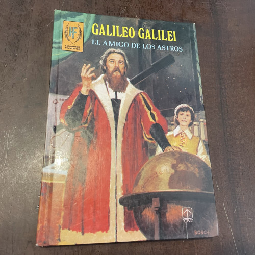 Portada del libro de Galileo Galilei. El amigo de los astros