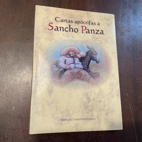 Portada del libro de Cartas apócrifas a Sancho Panza