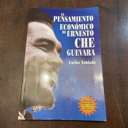 Portada del libro de El pensamiento económico de Ernesto Che Guevara