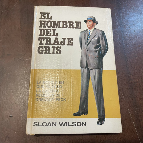 Portada del libro de El hombre del traje gris