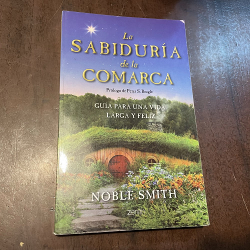 Portada del libro de La sabiduría de la Comarca