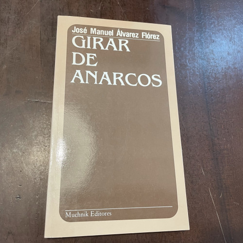Portada del libro de Girar de anarcos