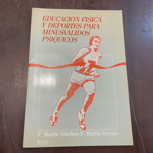 Portada del libro de Educación física y deportes para minusválidos psíquicos