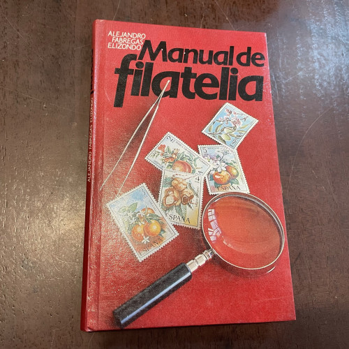 Portada del libro de Manual de filatelia