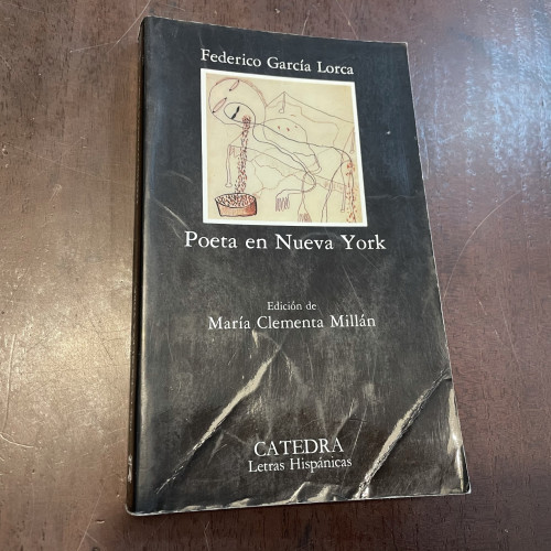 Portada del libro de Poeta en Nueva York