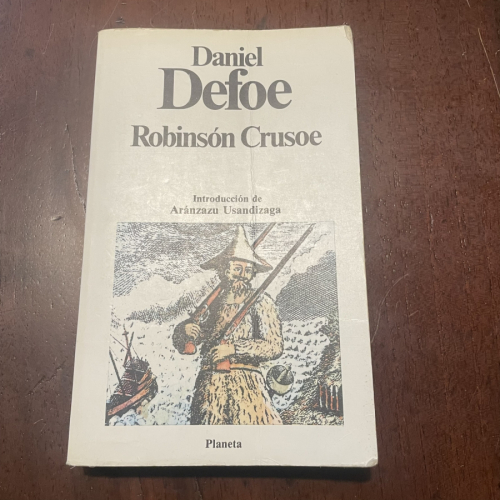 Portada del libro de Robinson Crusoe