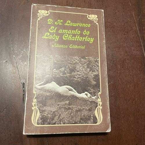 Portada del libro de El amante de Lady Chatterley