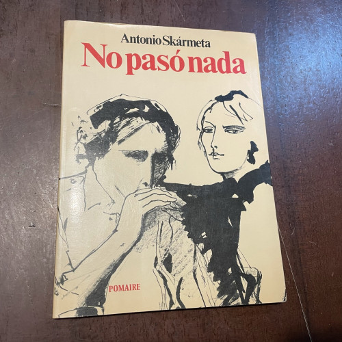 Portada del libro de No pasó nada