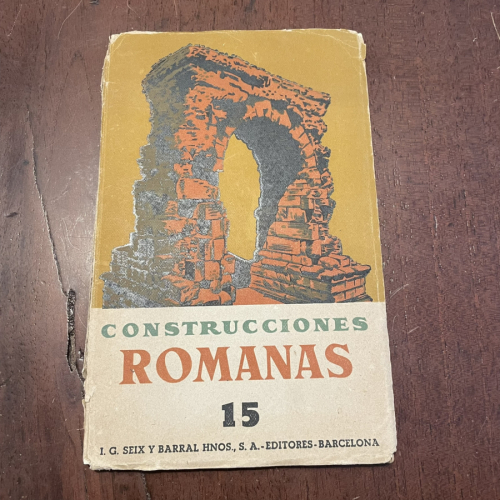 Portada del libro Construcciones romanas