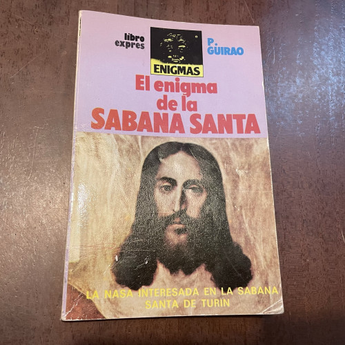 Portada del libro de El enigma de la sábana santa