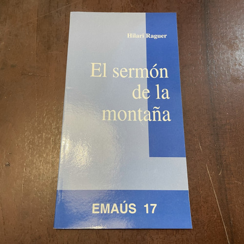 Portada del libro de El sermón de la montaña