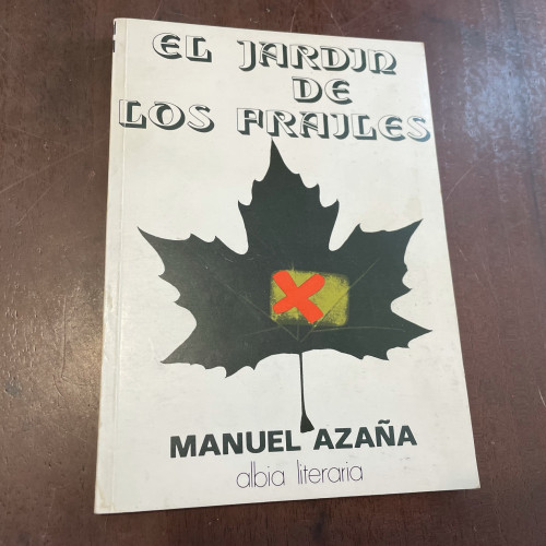 Portada del libro de El jardín de los frailes