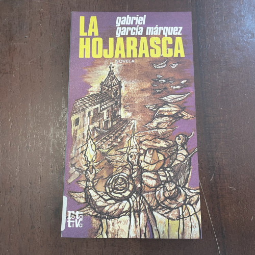 Portada del libro de La hojarasca