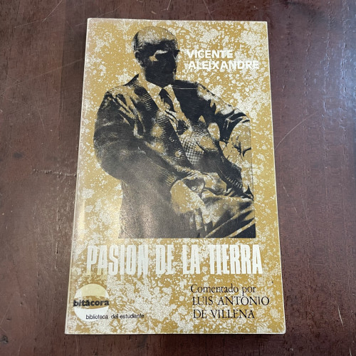 Portada del libro de Pasión de la tierra