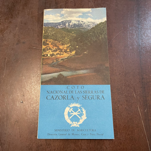 Portada del libro de Coto Nacional de las Sierras de Cazorla y Segura