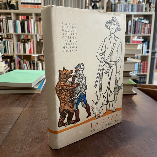 Portada del libro de La caza en la literatura