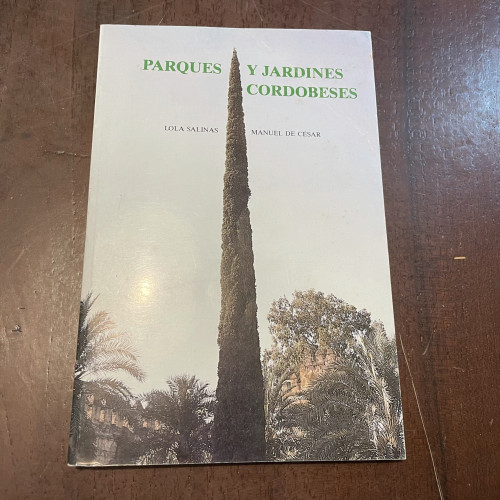 Portada del libro de Parques y jardines cordobeses