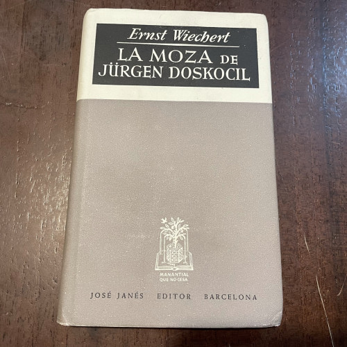 Portada del libro de La moza de Jürgen Doskocil