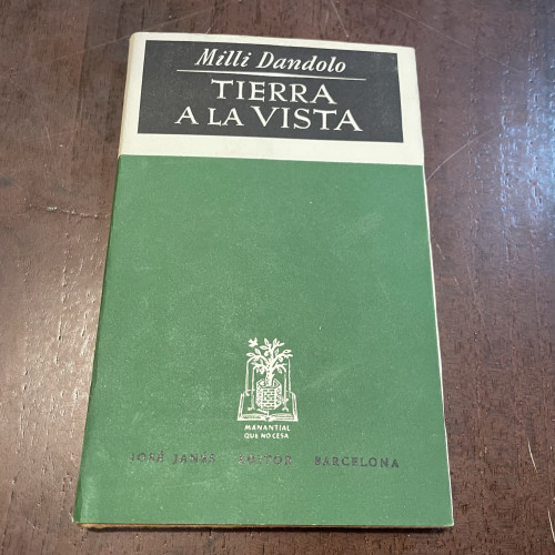 Portada del libro de Tierra a la vista