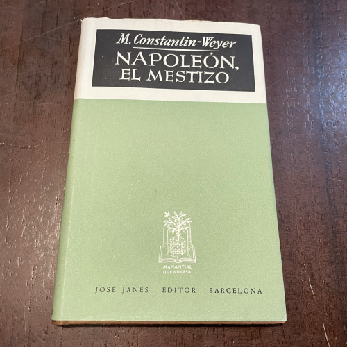 Portada del libro de Napoleón, el mestizo