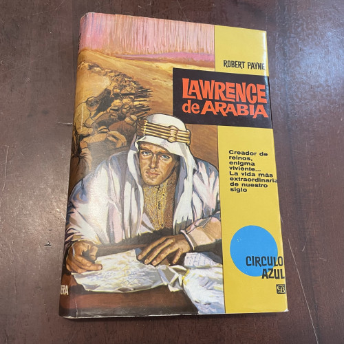 Portada del libro de Lawrence de arabia