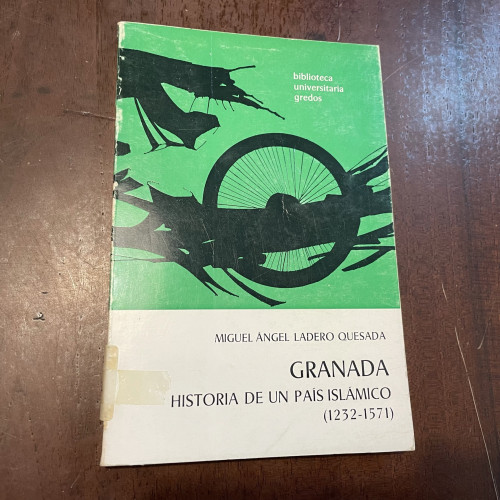 Portada del libro de Granada. Historia de un país islámico (1232-1571)