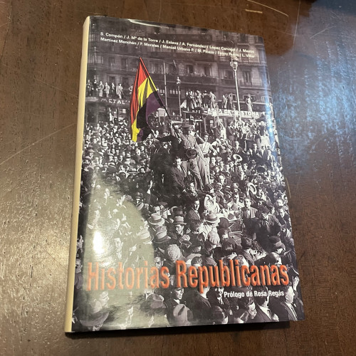 Portada del libro de Historias Republicanas