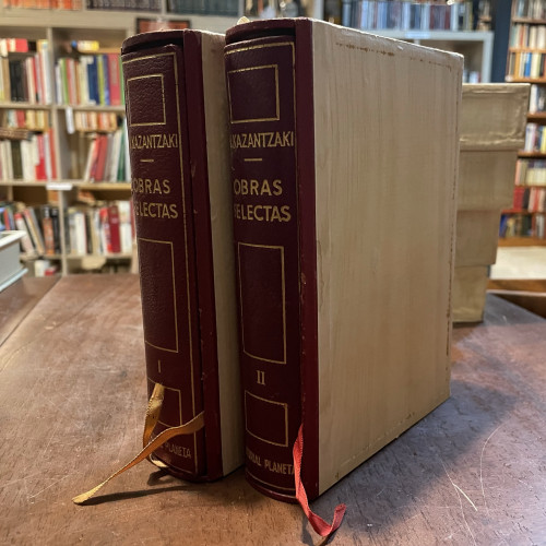 Portada del libro de Obras selectas. 2 vols