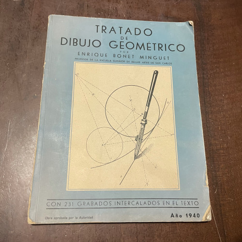 Portada del libro Tratado de dibujo geométrico