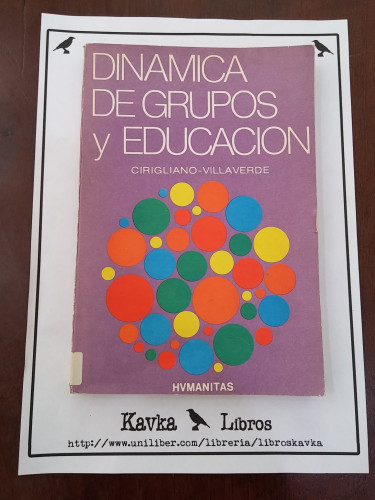 Portada del libro de Dinámica de grupos y educación