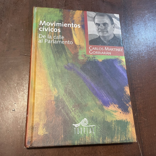 Portada del libro de Movimientos cívicos. De la calle al Parlamento
