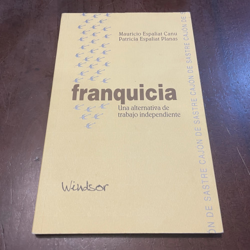 Portada del libro de Franquicia. Una alternativa de trabajo independiente