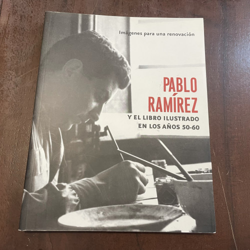 Portada del libro Pablo Ramírez y el libro ilustrado en los años 50-60