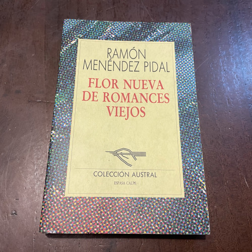 Portada del libro de Flor nueva de romances viejos