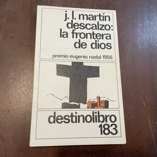 Portada del libro de La frontera de Dios