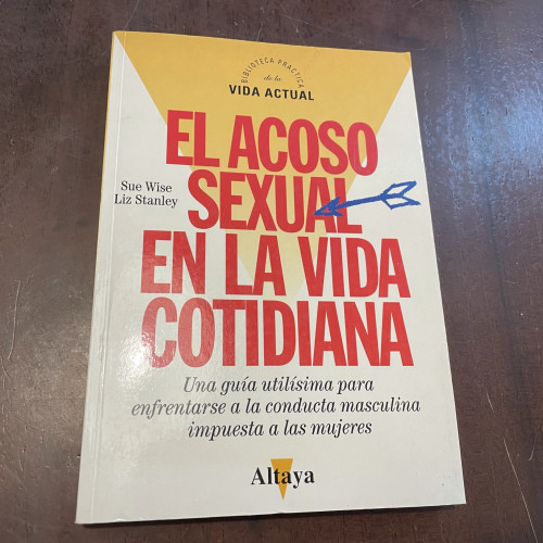 Portada del libro El acoso sexual en la vida cotidiana