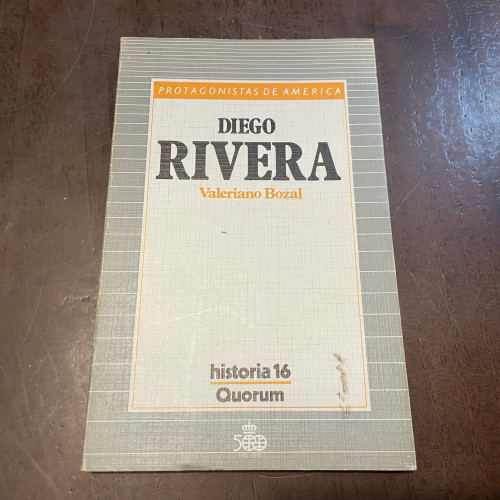 Portada del libro de Diego Rivera