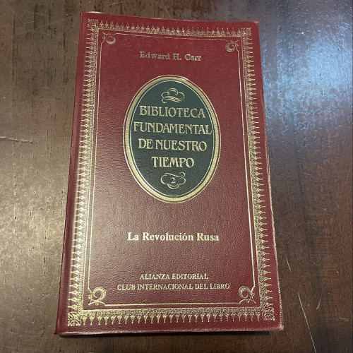 Portada del libro de La Revolución Rusa
