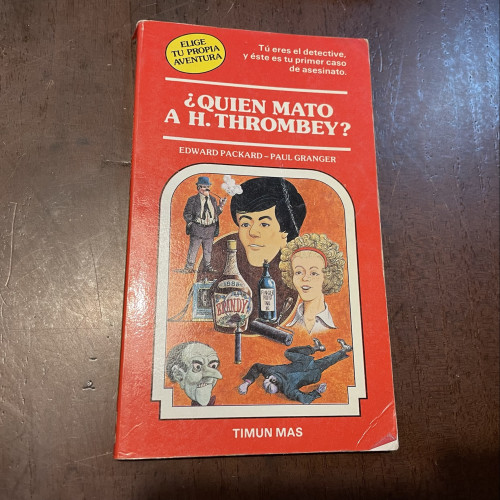 Portada del libro de ¿Quién mató a H. Thrombey?